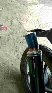 KNALPOT SAMLONG RACING NORIFUMI+BRICKET