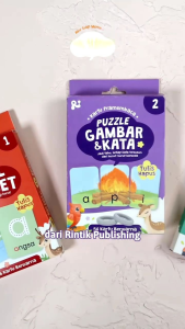 Mainan Anak Kartu Aku Siap Membaca Pre Reading Pack Rintik Publishing