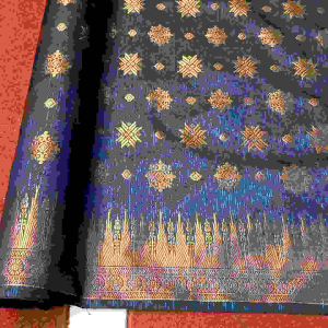 Bahan Kain Tenung Songket Semi Palembang Terbaru