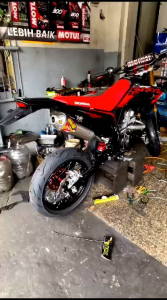 Promo Knalpot Norifumi Rocket 4 Kompetisi Bore up Standar Fullset Motor KLX150 DT BF CRF 150 WR155