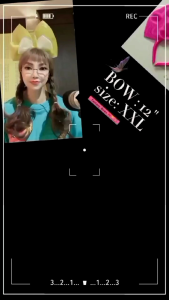 คาดผมโบว์ขนาดใหญ่ XL (11-12 นิ้ว)🇹🇭💕