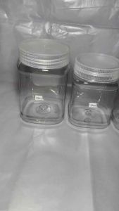 Honey Plastic Jar With Transparent Lid Food Grade Organiser By Drakes Packaging Supplies Trading