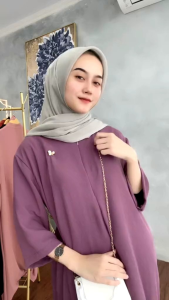Daster Busui Frendly Viral Lengan 3/4 Terbaru 2023: Dress Termurah Lengan 3/4 Terlaris Gamis Wanita Kekinian Pakaian Wanita Terbaru 2023 Daster Lengan 3/4 Busui Frendly