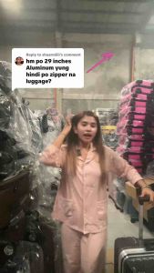 28 Inches Luggage Aluminum Frame + PC body capacity up to 35 Kgs with own key & net at the back #A17 Luxing Zhe Luggex Luggage - Lazada