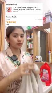 2.2 Liters Harmony Liquid laundry Detergent Luxury Perfume scent fabric Softener 5n1 One drop concentrated & powerful stain removal no more amoy kulob kahit sa loob mag sampay