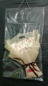 Plastik Buket Tebal 40x60 | 5 pcs