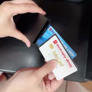 RFID Card Holder Alloy ( Max Capacity 6 Cards)