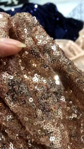 vải kim sa cao Cấp màu vàng đồng _( khổ 1m5) đẹp sang may đầm váy dạ hội vv