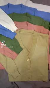 Baju Rajut Crop Milenia & Bahan Lembut Enak Dipakai