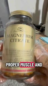 Solgar High Absorption Magnesium Citrate Muscle and Bone Support Tablets 60s 120s