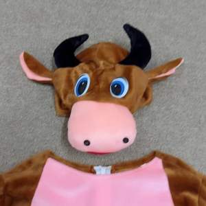 READY STOCK Cosplay Kids Children Bull Cow Animal Costume Farm Zoo Animal Story Book Character Movie Character Outfit Age 4-5