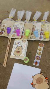 Y&G Capybara Gift Pack Birthday Party Door Gift Childrens Day Class Rewards Hadiah Sekolah