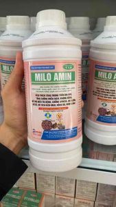 Dịch trùn quế cao tỏi đen MILO AMIN (1 lít) nâng cân nhanh nâng đề kháng bổ sung vitamin tổng hợp cho vật nuôi
