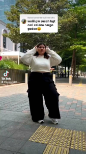 CELANA CARGO WANITA JUMBO MAXIMAL BB 115 KG