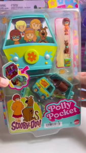Polly Pocket x Scooby Doo Compact mini figures by Mattel