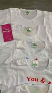Combo 5 áo Ngắn Tay cài vai cho bé trai bé gái sơ sinh vải Cotton Bosini siêu thấm hút mồ hôi cho bé mặc nhà 5-32kg | Áo cộc tay cho bé
