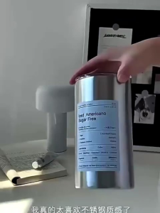 WADAH MINUM BOTOL MINUM TEMPAT AIR MINUM ES BISA AIR PANAS KOPI TEH GELAS STAINLESS