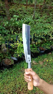 Golok Kerja Golok Kebun Super Tajam Potong Kayu Bambu Baja Per Asli
