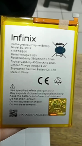 BATERAI ORIGINAL INFINIX BL-39LX/SMART 4/S5 LITE/X653B/X652B/X652C/X653C/ BATTERY BATRE