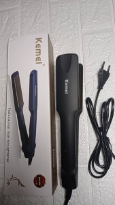 Catok Rambut Kemei untuk Rambut Panjang 30-40cm Bisa untuk Meluruskan & Buat Curly/Ikal