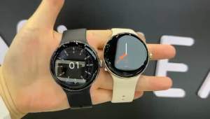 TechWear Smartwatch For Men/Women - Sleek Black/Gray/White Design with Advanced Connectivity & Comfortable Strap for Everyday Use Device Wearable