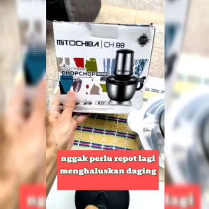 mitochiba chopper CH88 original new series food processor penggiling daging penghalus bumbu