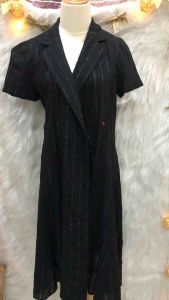 Đầm Phom Xoè Thanh Lịch 2 hand Pháp hiệu pi🌺erre🌺car🌺din-Size M🌹(#Đ79)