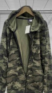 เสื้อแจ็คเก็ต เสื้อกันหนาวลายพราง นายทหาร ผ้าสำลีด้านใน ไม่หนา