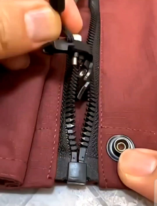 Colmer Replacement Zipper Removable Instant Repair Ritsleting Pengganti Praktis Ukuran S/M/L untuk Tas Jaket & Pakaian