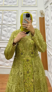 (COD) NEW ARRIVAL GAMIS BRUKAT BORDIR PAYET FULL PURING//GAMIS MUSLIMAH KONDANGAN KEKINIAN//SERAGAM KONDANGAN PESTA BEST SELLER BORDIR