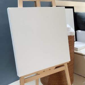 20” x 20” Handmade Pro Artist Gallery Wrap Stretched Canvas (approx 2” thick)