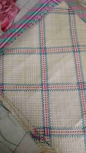 TIKAR PANDAN TRADISIONAL ANYAMAN MANUAL DARI 100% PANDAN ASLI