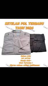 Setelan PDL Jatah 2024 Bahan Licin