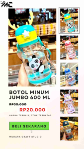Botol Minum Anak-Anak | Tumbler Anak-Anak 600ml