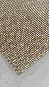 Rhinestone (small) Mesh Lace for Aari works / saree blouse/ sewing / decorations / craft / jahitan