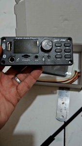 Module MP3 Bluetooth with MIC Karaoke with Connecting Wireless Microphone Receiver Board