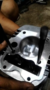 ลูกสูบโซนิค 58-62 มิลสลัก13 หลบวาล์ว 4วาล์วสำหรับใส่ W125 ชัก3ก้านเดิมประเก็นกระดาษแผ่นเดียว