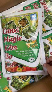 Phân bón Ngựa thần Canxi-Magie-Kẽm-Bo- Đồng [bao 1kg]