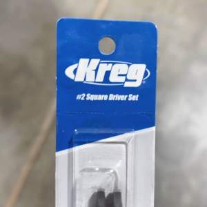 Kreg #2 Square 6 in. Steel Case Hardened Driver Bit (2-Pack)