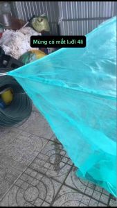 mùng vèo nuôi cá - tráng nuôi cá - nuôi ốc - nuôi ếch (2m x 2m đến 2 x8m)(3m x 3m đến 3m x 8m)(4m x 4m đến 4m x 8m) (1.5m x15m)( 12m x 12m) (1m x 1m) Có nắp đậy Mắt lưới 4li