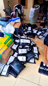 FREE CUSTOM NAMA+NOMOR Setelan Jersey Olahraga Anak Laki-Laki/Perempuan Kaos Bola Voli Futsall Anak Usia 5-14 tahun Outdoor Sport