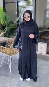 Abaya Farasya By Toko Laris Fursan Saudi Payet Tangan Gamis Muslim