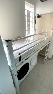 Loft bed customize singapore/helper loft  bed customize