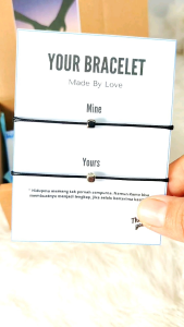 PASANGAN GELANG COUPLE YOUR MINE + GIFT BOX