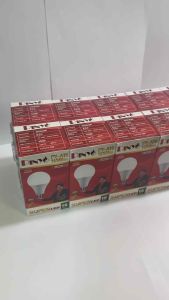 PINYO หลอดไฟ LED 15W แสงขาว ขั้ว E27 ไฟแอลอีดี หลอดประหยัดไฟ หลอดบลัฟ <แพ็ค 10 ดวง>