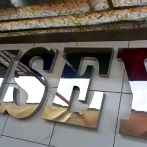 HURUF & ANGKA TIMBUL STAINLESS UNTUK DEKORASI