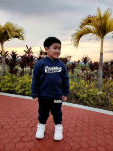 JONAS (POSSITIVE ENERGY) HOODIE/JOGGER KIDS TERNO (WITH SIZES FROM 1 TO 8 Y.O) BY:JLC