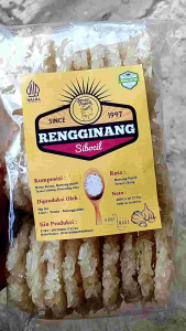 RENGGINANG mentah Sibocil isi 27 pcs neto 400 gr rasa terasi udang