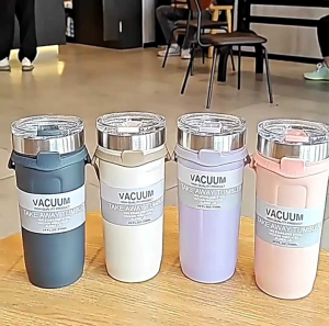 OHHDEER 710ML Stainless Steel Coffee Mug Vacuum Flask Tumbler Insulated Cup Thermos Water Bottle