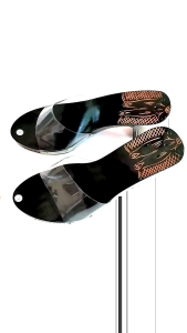 Sandal Heels Mika Bening Ukir 7cm Elegan & Kelom Geulis